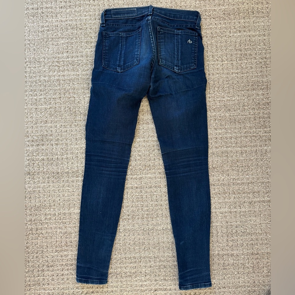 rag & bone Low-Rise Skinny Jeans